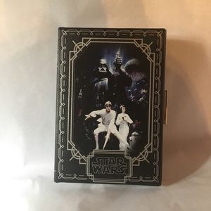 NWT Loungefly Star Wars Book Clutch Crossbody Bag